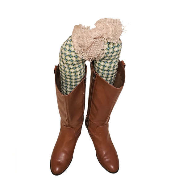 Sam and Libby Brown Knee High Riding Boots - Picture 7 of 9